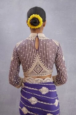 Jamuni Induma Blouse -Africans Shop 1071amethystpurple b 1