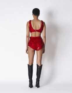 Red Gill Blouse -Africans Shop 1230202b 2