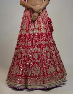 Golconda Jasmin Lehenga Set -Africans Shop 1413red4 1