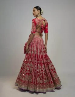 Golconda Jasmin Lehenga Set -Africans Shop 1413red5 1