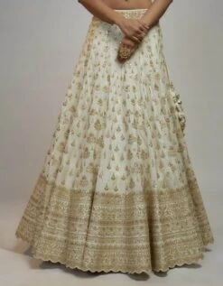 Golconda Shahi Lehenga Set -Africans Shop 1441white3 1