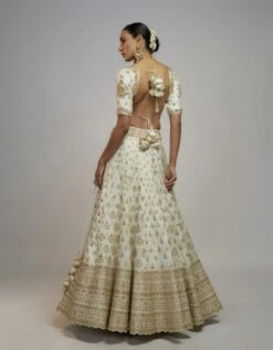 Golconda Shahi Lehenga Set -Africans Shop 1441whiteb 1