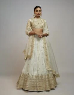 Golconda Naima Lehenga Set -Africans Shop 1442white2 1