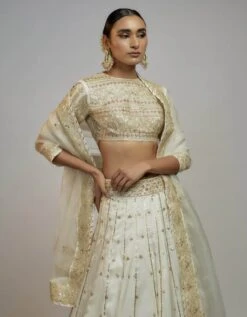 Golconda Naima Lehenga Set -Africans Shop 1442white3 1