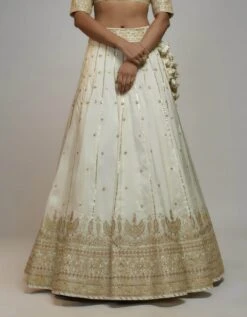 Golconda Naima Lehenga Set -Africans Shop 1442white4 1