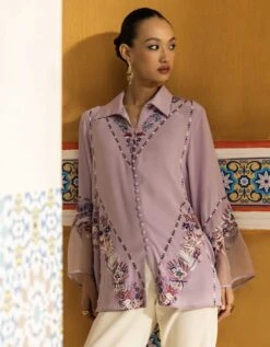 Pearl Thistle Lilac Shirt -Africans Shop 183204