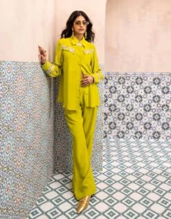 Jean Lush Lime Gara Shirt