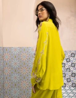 Jean Lush Lime Gara Shirt -Africans Shop 18326b