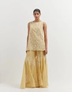 Yellow Handloom Cotton Top