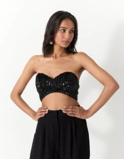 Black Corset Bustier -Africans Shop 2220210b 1