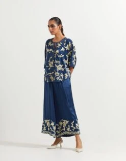 Indigo DN Satin Pant -Africans Shop 2232indigodn3