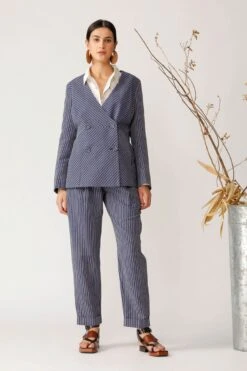 Blue Vocal Stripe Pant -Africans Shop 2 56264