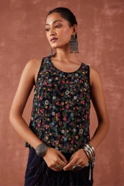 Black Crop Top -Africans Shop 2 66931