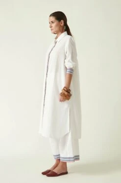 Ivory Cotton Alberta Pants -Africans Shop 2sb6b