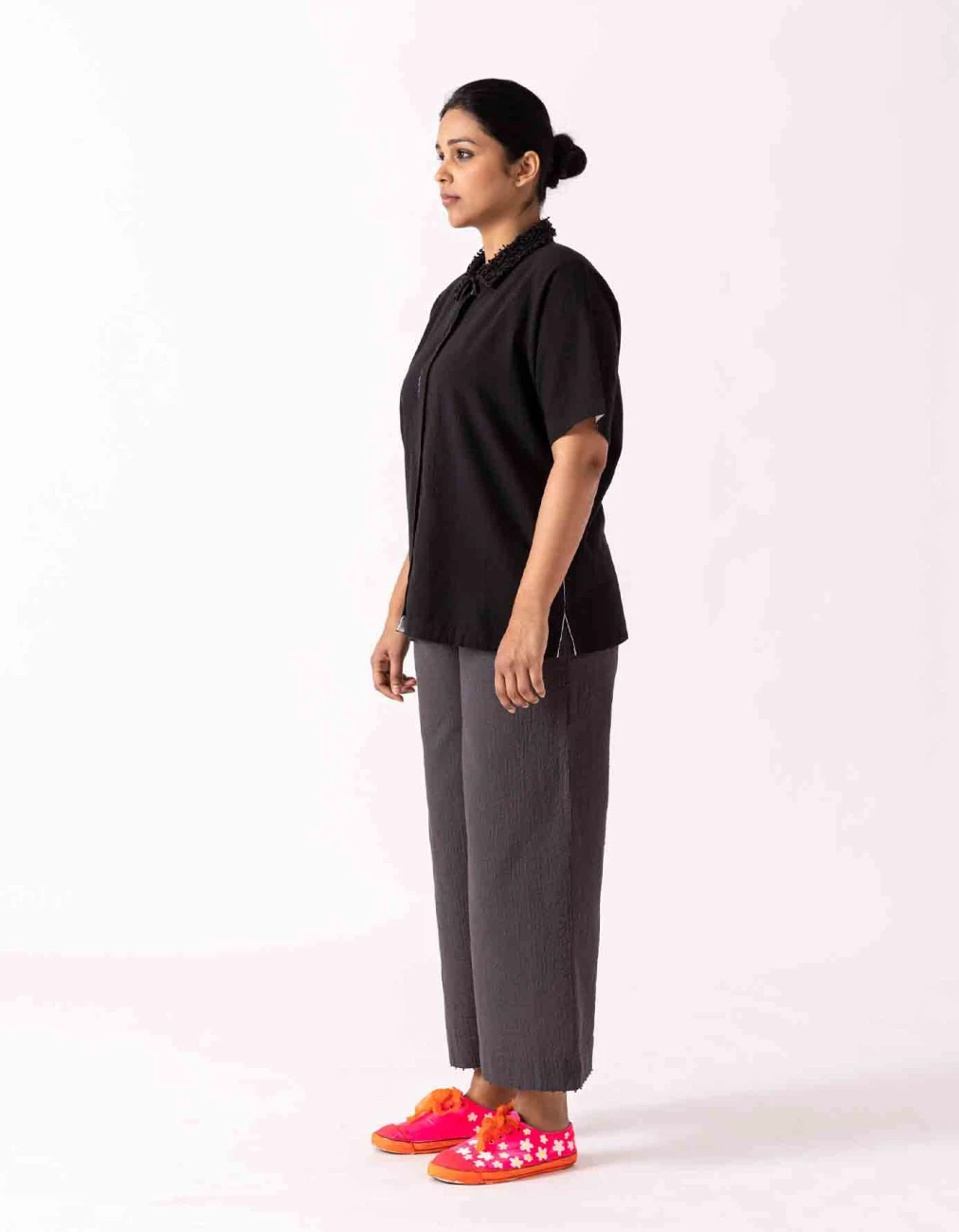 Black Mira Shirt 4 Black Mira Shirt - Image 2