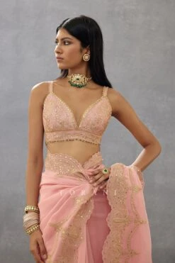 Pink Gul Mohar Idika Blouse 10 Pink Gul Mohar Idika Blouse -Africans Shop 3044blpink3