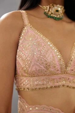 Pink Gul Mohar Idika Blouse 11 Pink Gul Mohar Idika Blouse -Africans Shop 3044blpink4