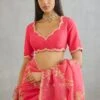 Pink Gul Kand Yuvani Blouse -Africans Shop 3045blpnk1