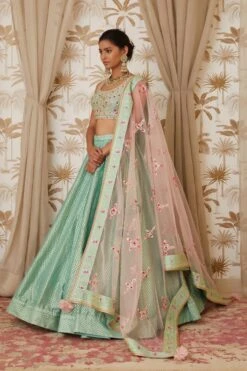Sea Blue Lehenga Set -Africans Shop 3 31448