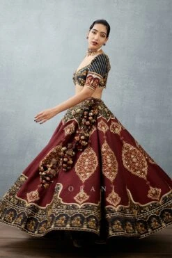 Gulnar Mahnaz Ghagra Choli Set -Africans Shop 40484