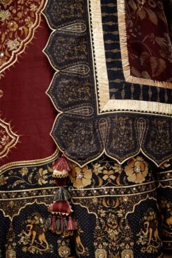 Gulnar Mahnaz Ghagra Choli Set -Africans Shop 40485