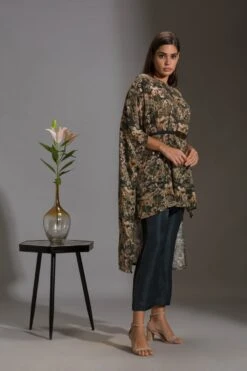 Bottle Green Nightshade Palazzo And Top -Africans Shop 4 21078