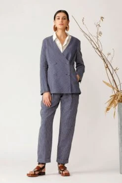 Blue Vocal Stripe Pant -Africans Shop 4 28827