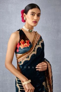 Shabnami Debi Makhmal Blouse -Africans Shop 5003bl3