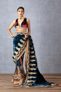 Shabnami Debi Makhmal Blouse -Africans Shop 5003blb