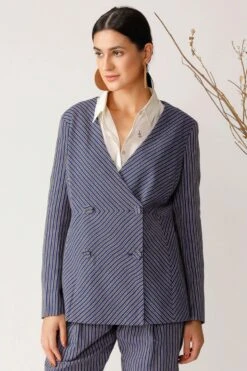 Blue Vocal Stripe Pant -Africans Shop 5 13793