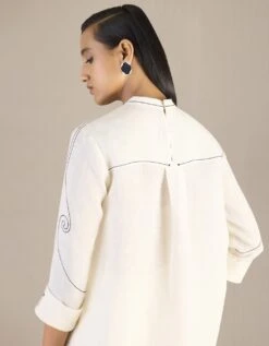 Tamara Shirt Set In Ivory -Africans Shop 6436ivory6