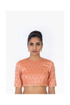 Artemis Sorbet Satin Silk Blouse