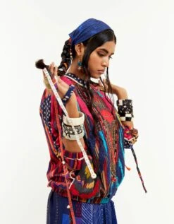 Multi Zahra Sweatshirt -Africans Shop aw23bkjk124