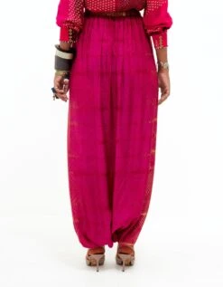 Shocking Pink Atri Straight Shirt -Africans Shop aw23bksh26