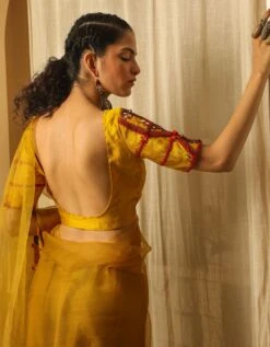 Yellow Blouse -Africans Shop awblyelb