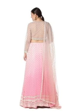 Shaded Pink Nadia Lehenga Set -Africans Shop b 24205