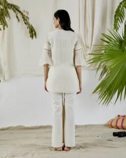 Ivory Vintage Applique Bella Top -Africans Shop b 46528