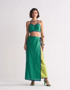 Green Pop Green Bralet