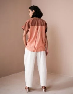 Color Blocked Shirt Set -Africans Shop cbsht1setbb 1