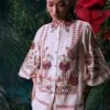 Ivory Multicolor Embroidered Shirt