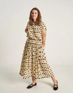 Whimsy Doodle Polka Top