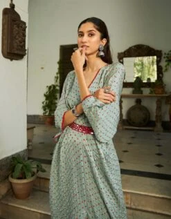 Bandhani Kaftan Dress -Africans Shop ct555bmw4