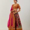 Multi Colour Zig Zag Lehenga With Blouse And Dupatta -Africans Shop dac7551