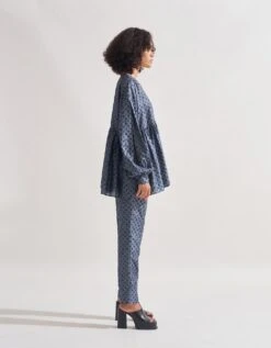 Grey Dot Shirt -Africans Shop dot3