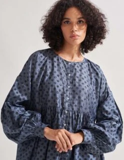 Grey Dot Shirt -Africans Shop dot5