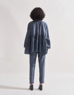 Grey Dot Shirt -Africans Shop dotb