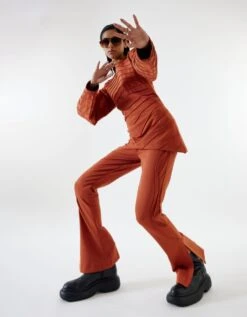 Echo Knitted Top And Pant Set -Africans Shop echo142