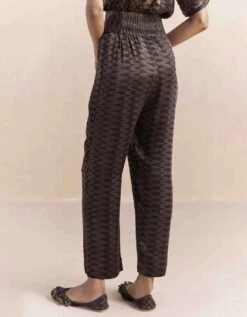 Black Mrida Smoked Pant 12 Black Mrida Smoked Pant -Africans Shop fb2319b5