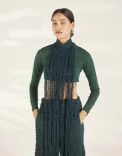 Emerald Cascade Moss Top -Africans Shop ilklae2842