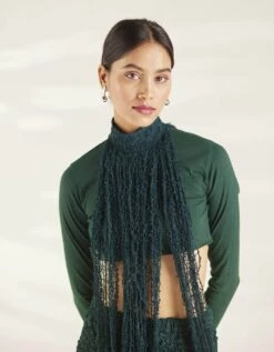 Emerald Cascade Moss Top -Africans Shop ilklae2843